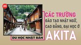 Danh sách các trường Nhật ngữ, Đại học, Cao đẳng ở tỉnh Akita